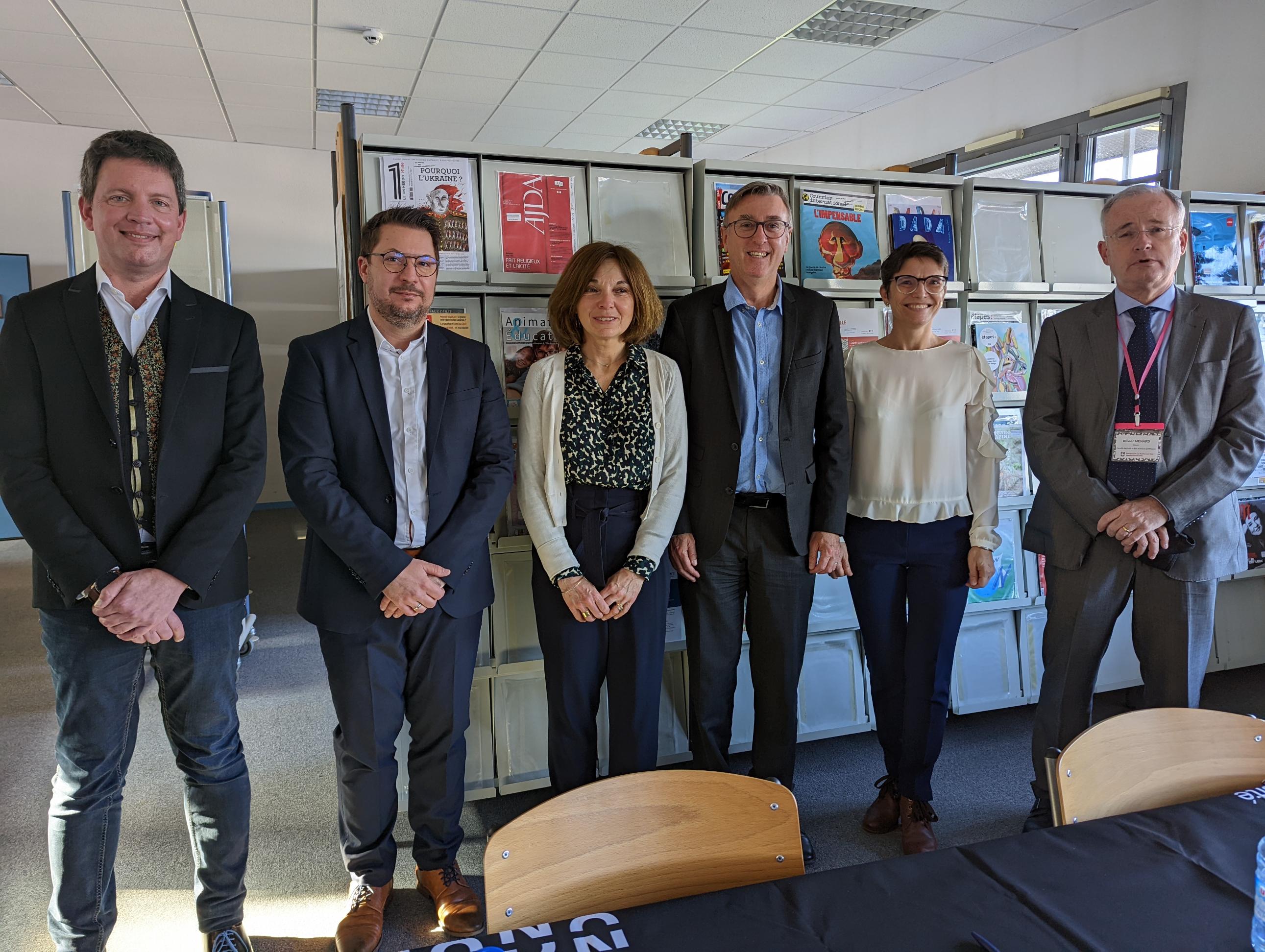 Signature d'un partenariat entre le tribunal Judiciaire de La Roche-sur-Yon et la Faculté