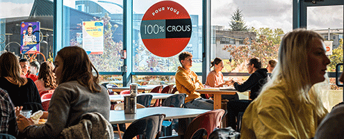 Le restaurant universitaire du CROUS à La Roche-sur-Yon